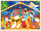 Wooden Nativity Puzzle for Kids 3 Year Old, 24 Piece Puzzles for Kids Ages 3-5 with Puzzle Tray, Nativity Set Christmas Wooden Jigsaw Puzzle for T...