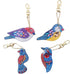 Gocelyn DIY Diamond Painting Keychains Birds Full Drill Kits Art, DIY Keychain Ornaments Mosaic Making for Key Ring Phone Handbag Decor......