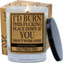 Funny Candle Gifts for Women, Men, Coworkers, Administrative Assistant, Boss Day, Promotions, Made in The USA, Presents for Best Friend Going Away...