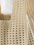 Verdusa Women's Hollow Out Knit Handbag Casual Solid Crochet Purse Bags...