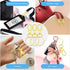 104PCS Swivel Snap Hooks with Key Rings, Metal Lobster Claw Clasp, Keychain Rings for Crafts (Gold, 1.2inch(32mm)...