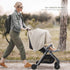 Muslin Swaddle Blanket Baby - Cotton Swaddling Blanket Soft Baby Receiving Blanket Neutral 2Pack(Olive)...