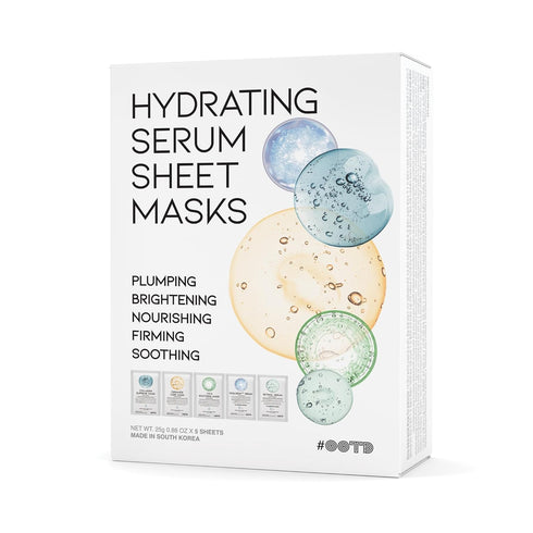 Hydrating Sheet Mask Starter Kit Variety Pack for Skin Care, Dry, Ance, Sensitive Skin, Korean Vegan Facial Sheet Mask for Men & Women, Collagen, ...