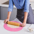 Silicone Baking Mat, Cake Mat Round Silicone Baking Mat Small Silicone Kneading Mat Pastry Baking Mat Round Silicone Mat with Size Measurement Spe...