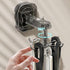 Hanging Utensil Holder Hooks Kitchen Utensil Hanger Wall Mount 360° Rotating Folding Hook Strong suction cup hook Utensil Rack with 6 Hooks for Ki...