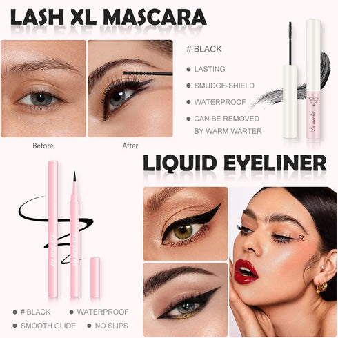 All in One Makeup Kit for Women Full Kit, Basic Cosmetics Kit for Beginner & Professionals, Eye Makeup Set Tween Girl, Make Up Kits for Teenagers,...