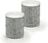 Nispira 2-in-1 HEPA Activated Carbon Replacement Filters For Munchkin Protable Air Purifier For Car, 2 Pack...