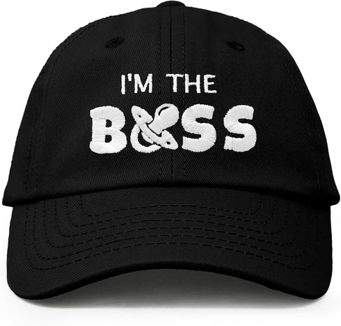 DALIX I'm The Boss Baby Hat Infant Baseball Cap for Baby Girls and Boys...
