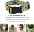 2PCS Sunflower Dog Collars and Pet Floral Leash Set Puppy Adjustable Collars for Small Medium Large Dogs Boys Girls (Large)...