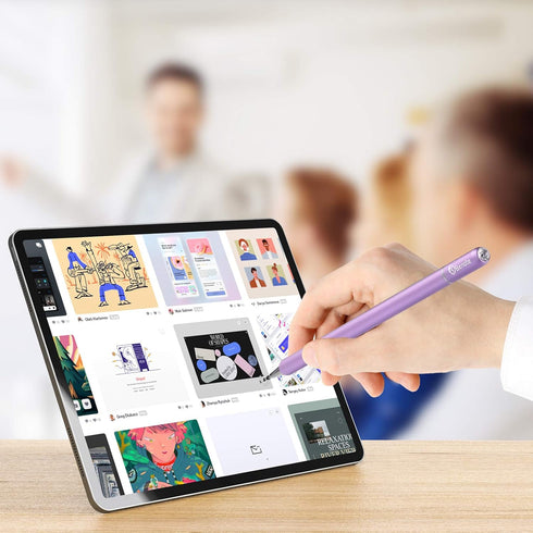 Stylus Pens for Touch Screens, Fine Tip Stylus Pen Drawing and Writing 2-in-1 Disc Tips High Sensitivity Stylus Pen for ipad, iPhone, Apple, Andro...