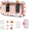 360° Shower Phone Holder Waterproof, Angle Adjustable Anti-Fog Shower Phone Case Holder for Bathroom Batheub Kitchen Wall Mirro with Random Sticke...