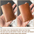 Thick Leather Sheets for Crafts Tooling Leather Square 1.8-2.1mm Full Grain Leather Pieces Genuine Cowhide Leather for Crafts Sewing Hobby Worksho...