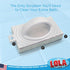 Lola Products All Purpose Scrubber Bath and Tile Scrubber Light Duty, Non-Scratch Comfortable Finger Grip Handle Easy To Use Various Surface Clean...