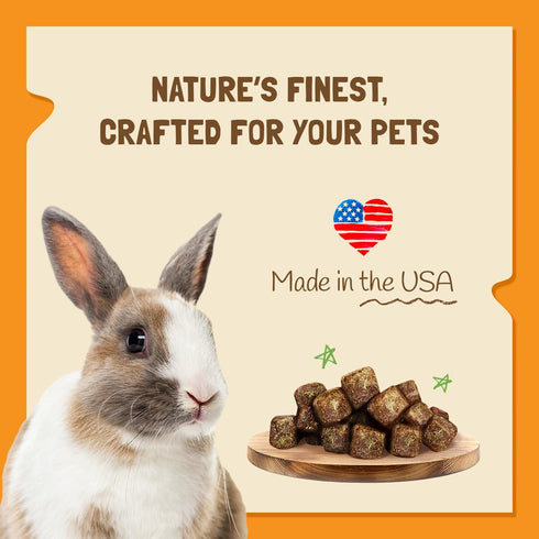 DOC EDDIE'S Vitamin C Bites - Small Animal Treats or Snack for Hamster, Guinea Pig, Rabbit, Chinchilla, Bunny, Gerbil, Mouse, Rat, Hedgehog, or Sq...