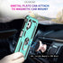 LeYi Samsung Galaxy A32 5G Case, Mint Military-Grade Ring Holder Kickstand Phone Case with 2 Pack Tempered Glass Screen Protector (Not Fit 4G)...