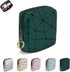 4.5" Small Makeup Bag for Women, Mini Cosmetics Bag for Purse, Portable Makeup Pouch with Zipper for Girls (Green, Small)...