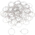 UNICRAFTALE 200pcs 20mm Ear Wine Glass Hypoallergenic Stainless Steel Hoop Earring 0.7mm Pin DIY Earring Wires Findings for Women Hoop Earrings Ma...