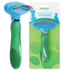 Double Row Dog Rake Deshedding Comb for Matted Hair - Top Fur & Undercoat Deshedding Brush for Dogs & Cats, Long Hair & Short - Undercoat Rake Bru...