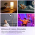 Matter Smart Light Bulbs, 2.4G WiFi Color Changing Light Bulbs, 9W/800LM, Bluetooth Light Bulb Work with Siri/Alexa/Google Assistant/SmartThing, A...