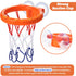 Bath Toys,Mold Free Bath Basketball Hoop for kids Ages 1-3,Bathtub Basketball Hoop for Babies and Toddlers,Strong Suction Cup Basketball Hoop & 4 ...