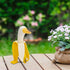 Banana Duck Statues Garden Gnome Funny Banana Outdoor Quirky Duck Ornaments Weird Decorations (3.6" D x 3.2" W x 5.5" H)...