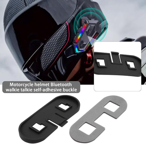 2PCS Adhesive Clip Holder Bracket Clip Mount Compatible with FreedConn T-COMVB and T-COMSC Series Motorcycle Helmet Bluetooth intercom...