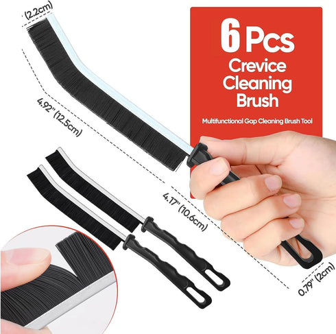 Crevice Cleaning Brush,Multifunctional Cleaning Brush Tool, Bathroom Gap Brush, Small Cleaning Brush, Grout Brush, Kitchen Brush, Cleaning Tools f...