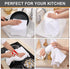 Kitinjoy 100% Cotton Waffle Weave Kitchen Towels, 4-Pack Super Soft and Absorbent Dish Towels for Drying Dishes, Kitchen Hand Towels, 13 in x 28 i...