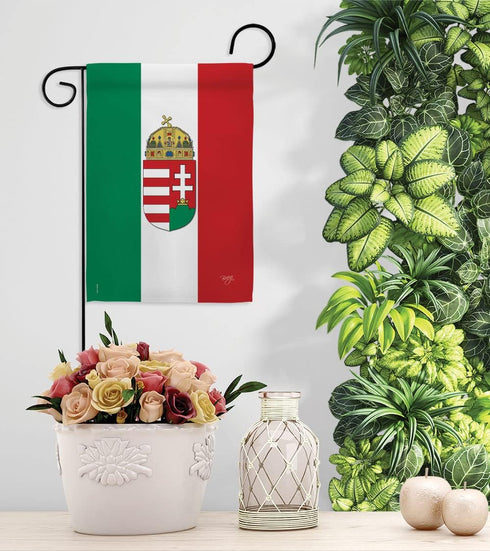 Breeze Decor Hungary Garden Flag Regional Nation International World Country Particular Area House Decoration Banner Small Yard Gift Double-Sided,...