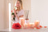 Chesapeake Bay Candle PT40896 Scented Candle, Stillness + Purity (Rose Water), Coffee Table,Orange, Home Décor...