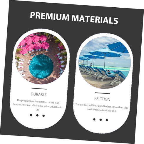 2 Pcs Rubber Umbrella Ring Patio Table Umbrella Poles Smaller Umbrella Pole Patio Parasol Hole Ring Plug Umbrella Base Patio Umbrella Hole Ring Um...