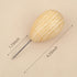 Lineco Wooden Ball Handle Awl. Extra-Heavy Duty, Comfortability and Good Control, Thin Point for Sewing...