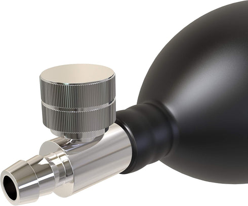 Replacement Blood Pressure Bulb & Air Release Valve by CORPS LEGACY - Premium BP Bulb for Manual Inflation of Sphygmomanometer - Works with BP Cuf...