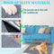 2Pack Cat Scratching Mat, 39.4"x15.8" Trimmable Cat Carpet with Self-Adhesive, DIY Climbing Cat Scratcher Tree Shelves Couch Furniture Protector(D...