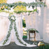 DearHouse 4Pack Artificial Eucalyptus Garland Faux Silk Eucalyptus Leaves Vines Handmade Garland Greenery Wedding Backdrop Arch Wall Decor …...
