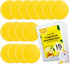 SereneLife Fragrance Disc 15pcs Lemon Scented Fragrance Disc, Suitable for Towel Warmer Buckets Convenient Size Fits in Most Air Freshener Holders...