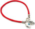 3 in 1 Evil Eye Charm Bracelet for Luck with Silver Hamsa Hand of Fatima Protection Charm on Lucky Red String - 7" Stylish Bracelet for Women, Mom...