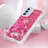 Case for Samsung Galaxy A15 5G Case Glitter Liquid Cute Clear Phone Case Floating Quicksand Shockproof Protective Bumper Soft TPU Case for Samsung...