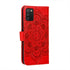OOPKINS Samsung A02S Case PU Leather Mandala Embossed Design Phone Case Flip Notebook Wallet Card Slot Holder Magnetic Stand Cover for Samsung Gal...