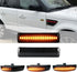 Xinctai 2PCS Flowing Sequential LED Side Marker Light Turn Signal Lamp Dynamic Blinker for Range Rover Sport L320, LR2 Freelander 2 L359, LR3 LR4 ...
