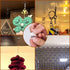 Stained Glass Window Hanging Chain Kit with Adhesive Hooks, Picture Hanging Chain Sunshine Catcher Metal Nickel Plating Stained Glass Window Panel...