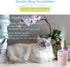 2023NEW Tabletop Humidifier,ultrasonic, portable, 270ml car humidifier, nanometer fine mist, 2-step humidification volume adjustment, USB powered,...