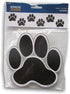 36 Large Paw Paper Cutout - Crafts Bulletin Board Decor Shapes - Black - 6 Inches...