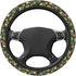 Green Mushrooms Steering Wheel Cover for Women Men Girls, Universal 15 Inch Anti Slip Steering Wheel Protector Car Accessories Interior for Auto T...