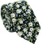 Men's Cotton Printed Floral Tie 2.56" Skinny Narrow Necktie Various Designs...