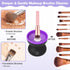 Electric Makeup Brush Cleaner with Drying Rack, Luxiv 2 In 1 Wash&Dry Makeup Brush Cleaner Machine Fit for All Size Brush Automatic Spinner Machin...