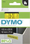 DYMO Standard D1 43610 Labeling Tape (Black Print on Clear Tape, 1/4'' W x 23' L, 1 Cartridge), DYMO Authentic...