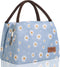 Buringer Insulated Lunch Bag Lunch Box for Women Men Adult Lunch Tote for Work Picnic Travel (Blue Daisy)...