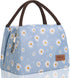 Buringer Insulated Lunch Bag Lunch Box for Women Men Adult Lunch Tote for Work Picnic Travel (Blue Daisy)...