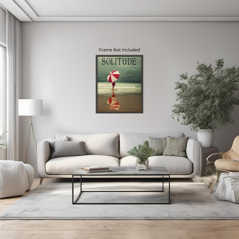 Posterizer 1 pcs-Solitude Magazine Inspired Trendy Retro Poster-Landscape & Nature Art-Gifts for Women-Living Room Bedroom Decor- unframed wall ar...